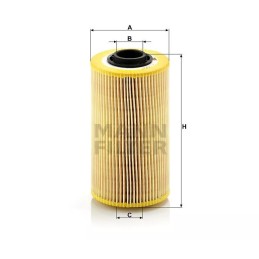 HU 938/1X MANN-FILTER alyvos filtras BMW 3 E36