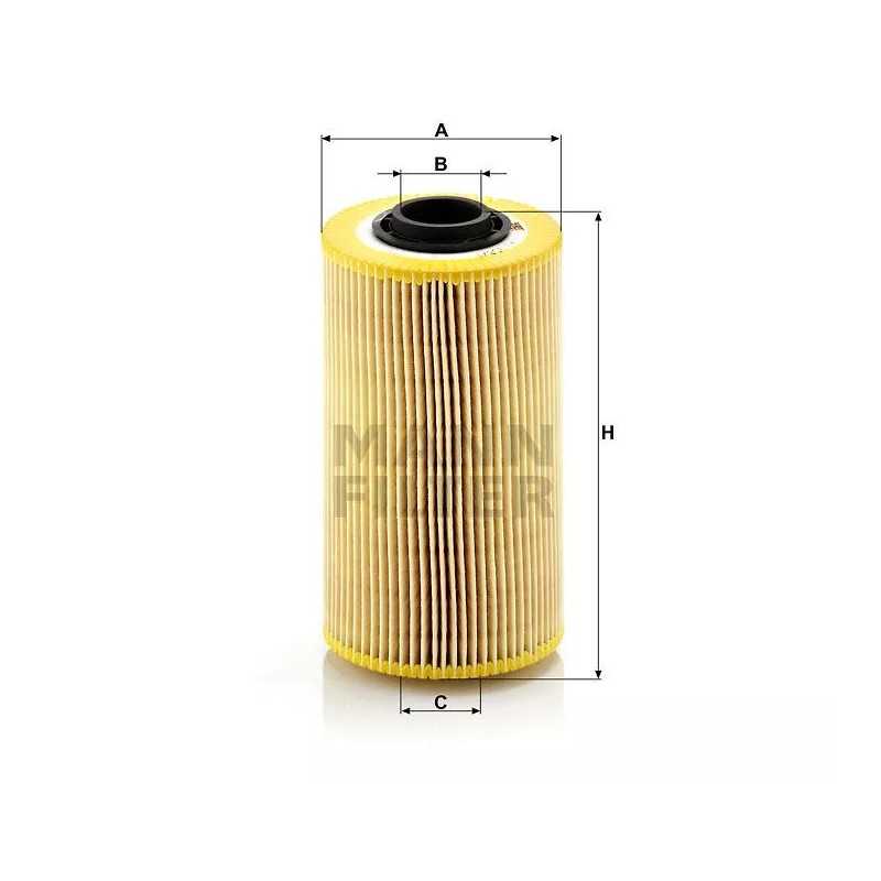 HU 938/1X MANN-FILTER alyvos filtras BMW 3 E36