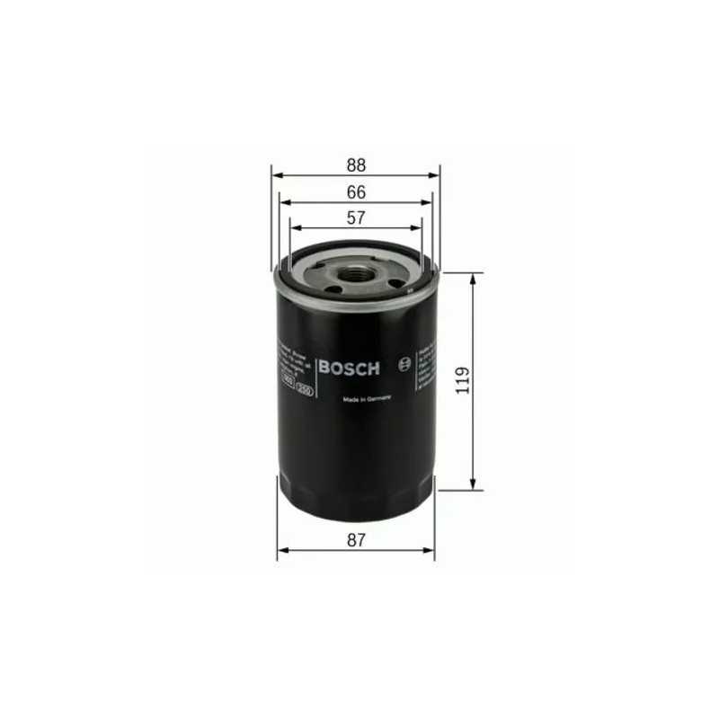 0986452020 BOSCH alyvos filtras
