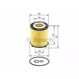 Alyvos filtras F026407166 BOSCH