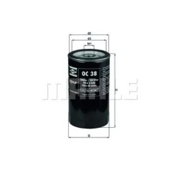OC 38 Knecht alyvos filtras