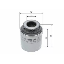 Alyvos filtras F026407183 BOSCH