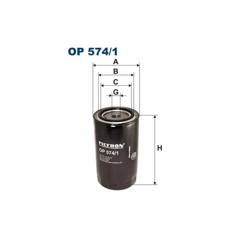 OP 574/1 FILTRON alyvos filtras