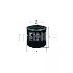 OC 290 Knecht alyvos filtras