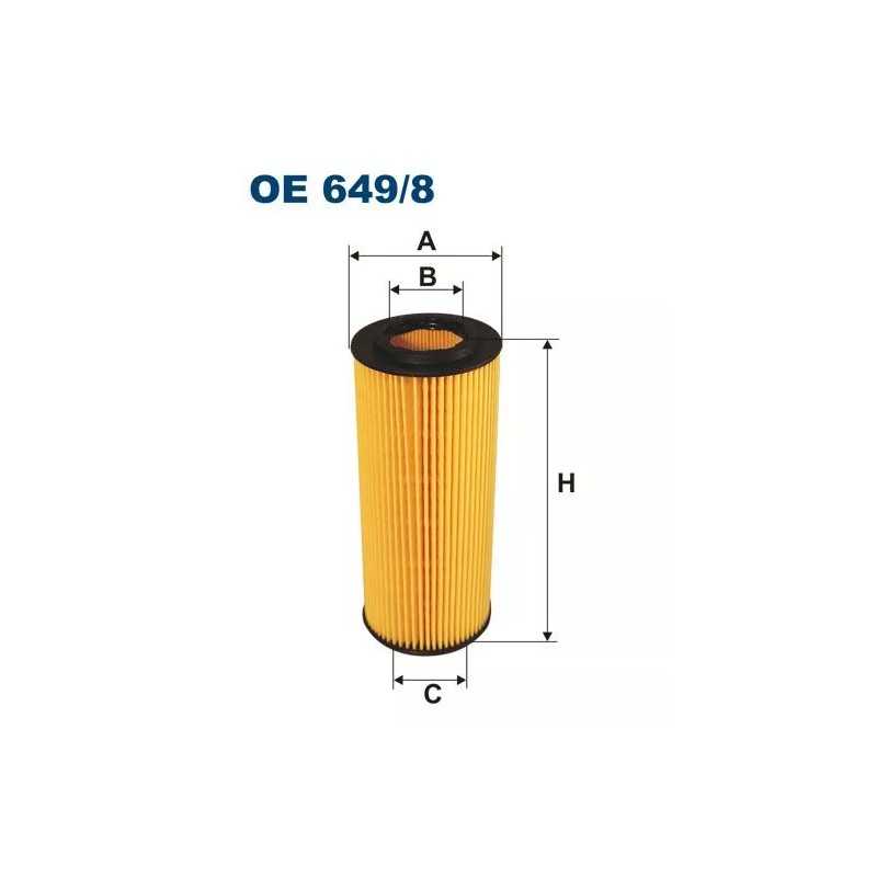 OE 649/8 FILTRON alyvos filtras