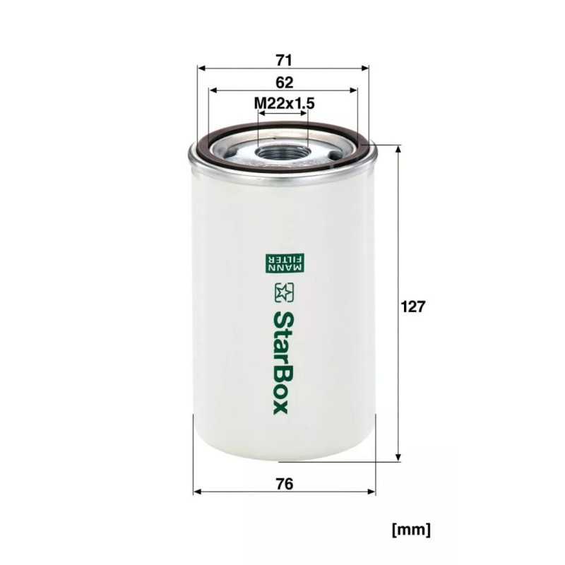 LB 719/20 MANN filtras SP kompresoriams, alyvos separatorius