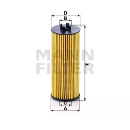 Manno alyvos filtras HU6009Z