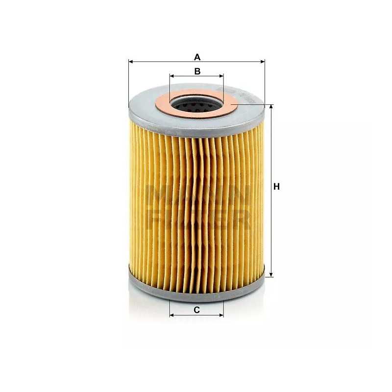 H 1038 MANN-FILTER BMW ALYVOS FILTRAS