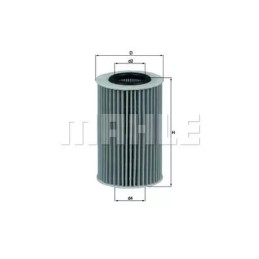 OX 436 D Eco Knecht alyvos filtras