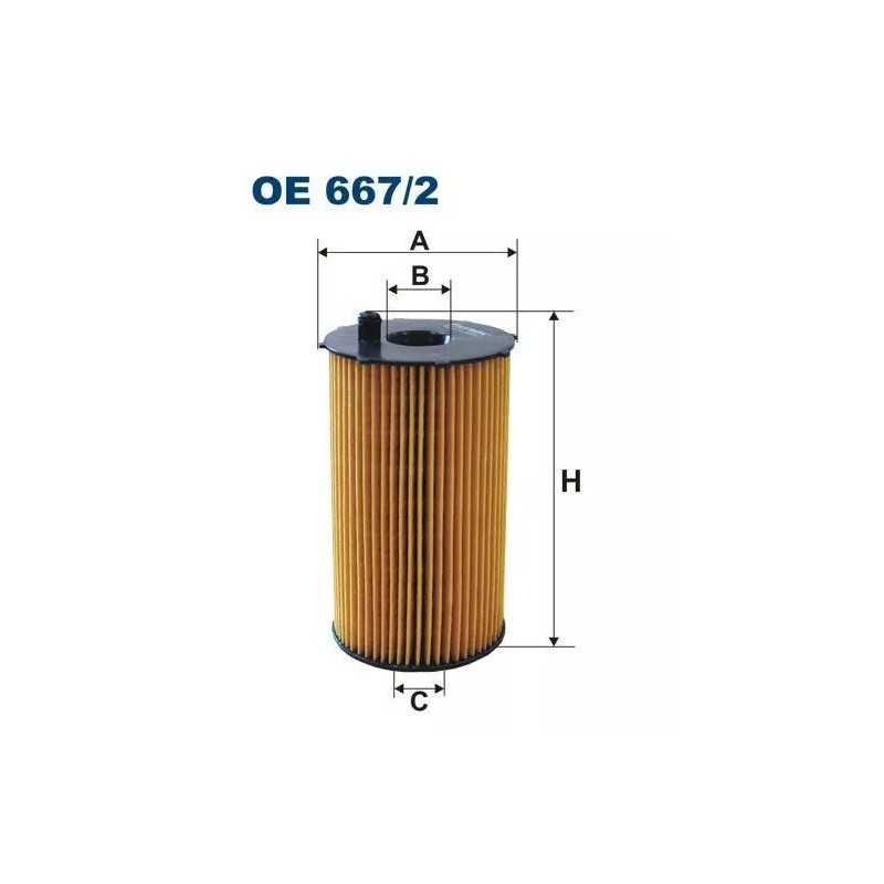 OE 667/2 FILTRON alyvos filtras