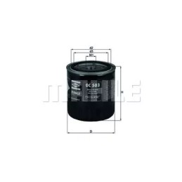 OC 503 Knecht alyvos filtras