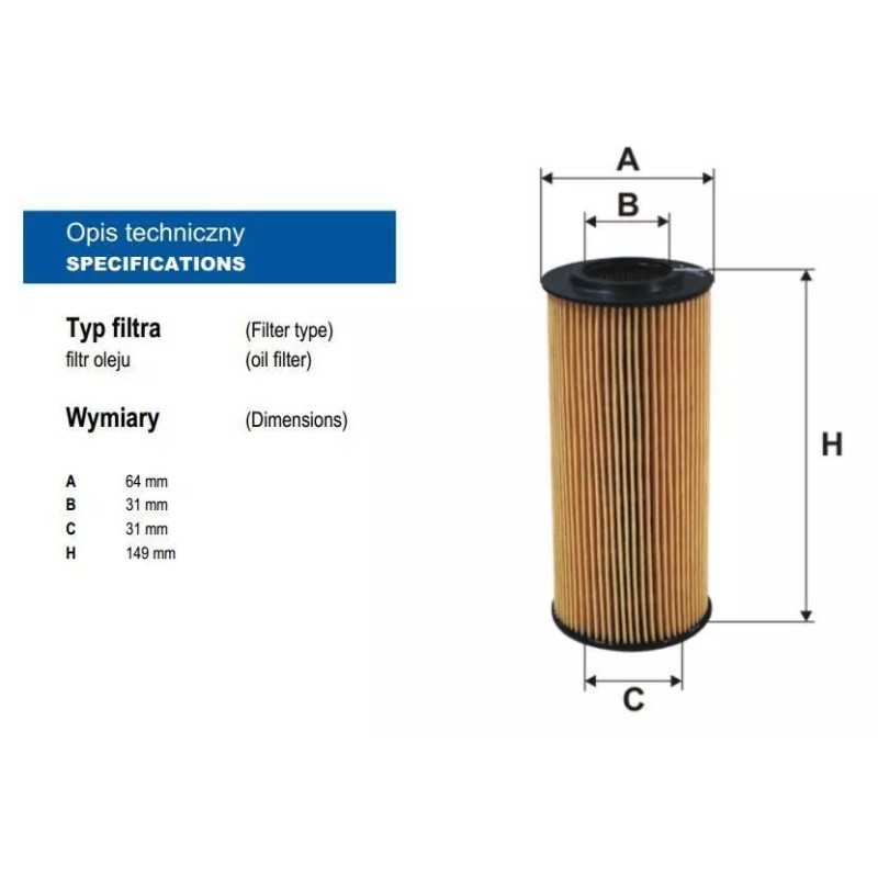 OE 681/1 FILTRON alyvos filtras