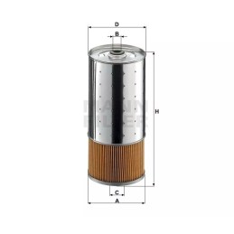 PF 1055/1N MANN-FILTER alyvos filtras DB MB 100D 88-