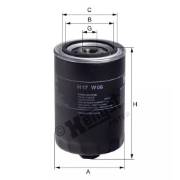 H17W06 Hengst alyvos filtras
