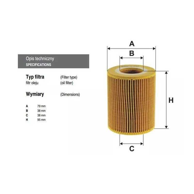 OE 667/3 Filtron alyvos filtras