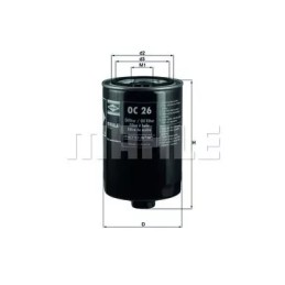 OC 26 Knecht alyvos filtras
