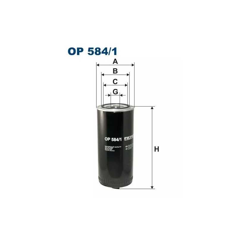 OP 584/1 FILTRON alyvos filtras