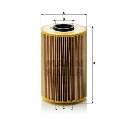 HU 930/3X MANN-FILTER alyvos filtras BMW 5E34 3