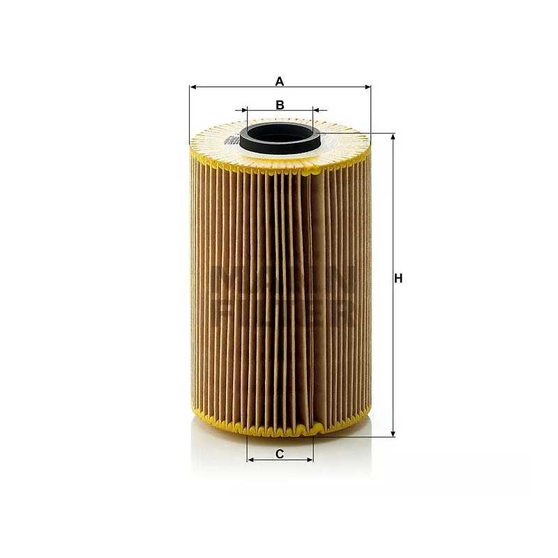 HU 930/3X MANN-FILTER alyvos filtras BMW 5E34 3