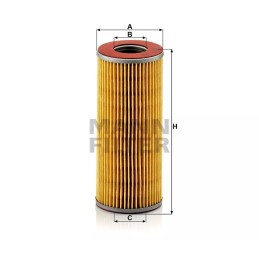 H 712K MANN-FILTER alyvos filtras VOLGA GAZ 24