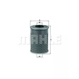 OX 151 D Knecht alyvos filtras