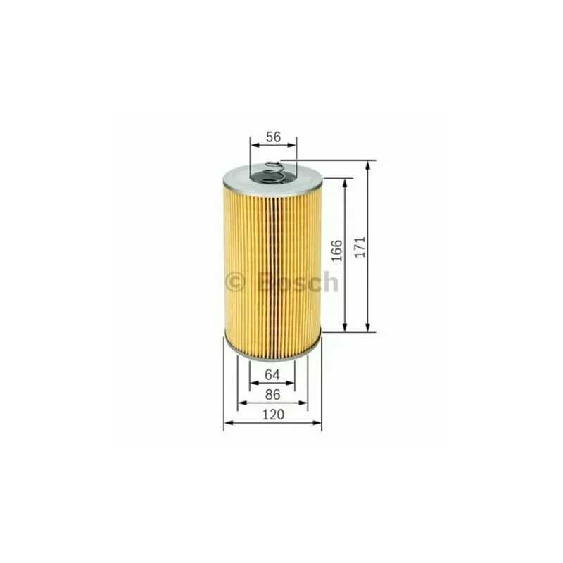1457429735 BOSCH alyvos filtras