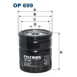 OP 699 FILTRON alyvos filtras
