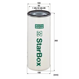 LB 11102/21 MANN KOMPRESORIAUS FILTRAS ALYVOS SEPARATORIUS