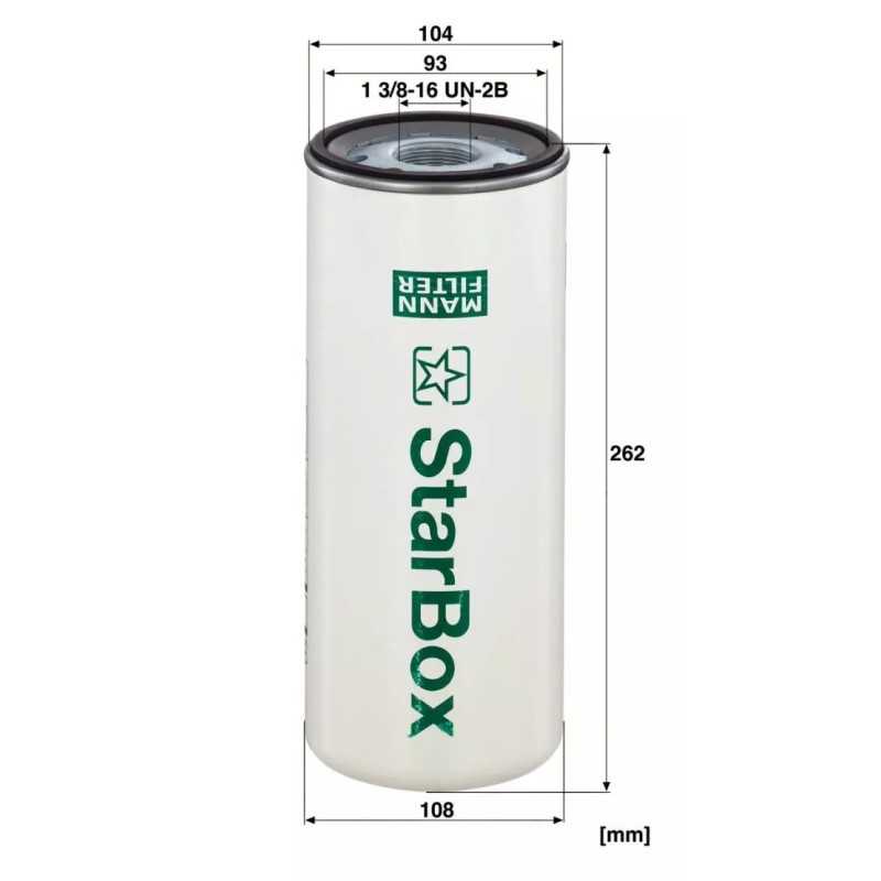 LB 11102/21 MANN KOMPRESORIAUS FILTRAS ALYVOS SEPARATORIUS