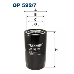 OP 592/7 FILTRON alyvos filtras