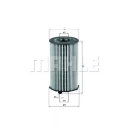 OX 205/2 D Eco Knecht alyvos filtras