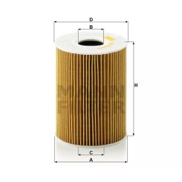 HU 926/5Y MANN-FILTER alyvos filtras