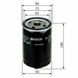 Alyvos filtras F026407004 BOSCH