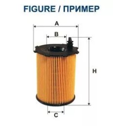 OE 650/6A FILTRON alyvos filtras