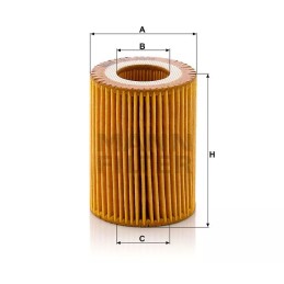 HU 7003x MANN alyvos filtras