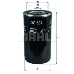 OC 502 Knecht alyvos filtras