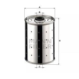 PF 815N MANN-FILTER alyvos filtras