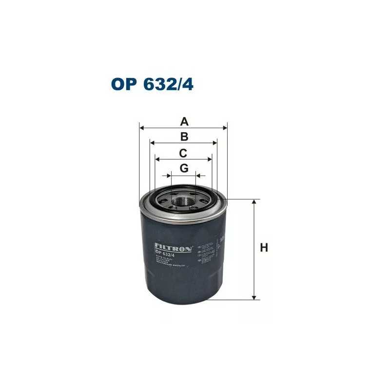 OP 632/4 FILTRON alyvos filtras
