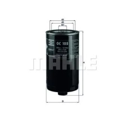 OC 105 Knecht alyvos filtras
