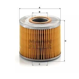 H 1017N MANN-FILTER VOLVO alyvos filtras