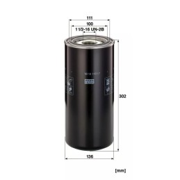 WD 13145/17 MANN-FILTER alyvos filtras