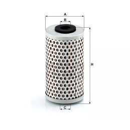 H 601/6 MANN-FILTER alyvos filtras