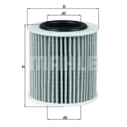 OX 834 D Eco Knecht alyvos filtras