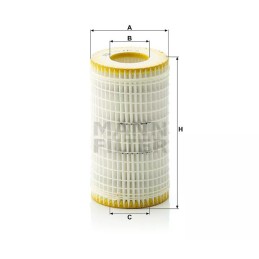 HU 718/5X MANN-FILTER alyvos filtras DB W210 E2