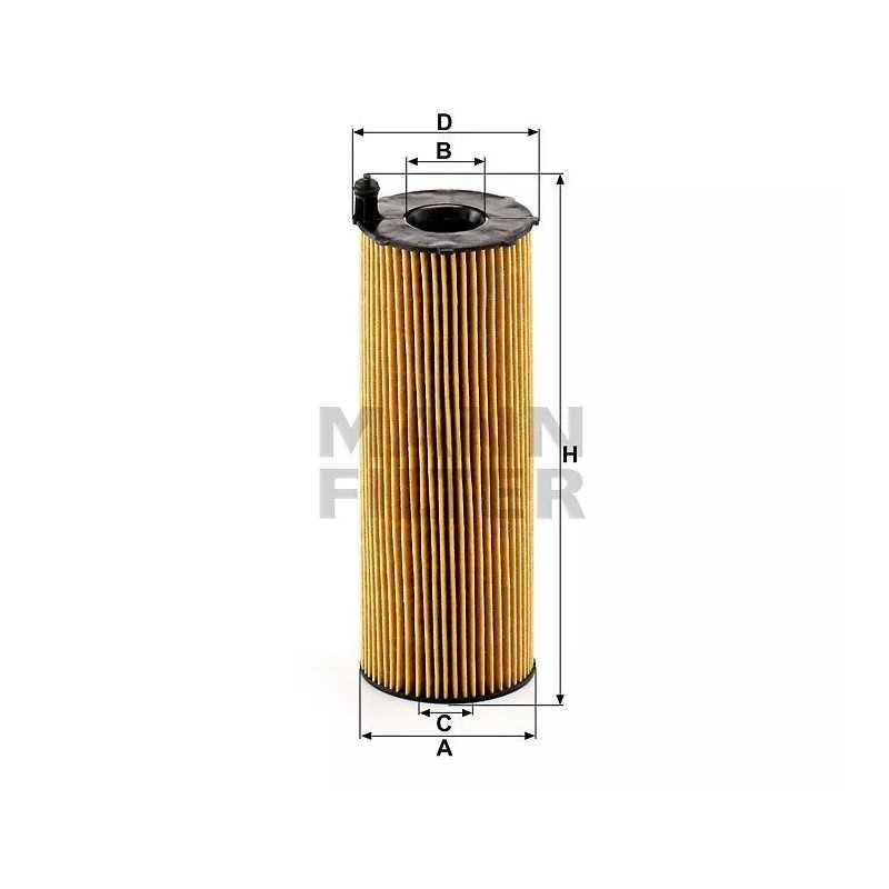 HU 831X MANN-FILTER ALYVOS FILTRAS AUDI A6 3.0TDI 04-