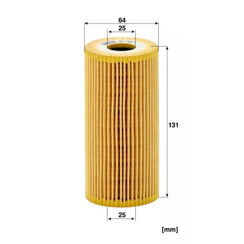 Manno alyvos filtras HU7027Z