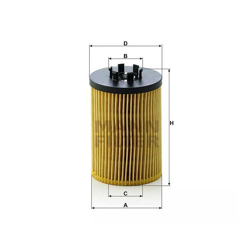 HU 715/5X MANN-FILTER BMW alyvos filtras