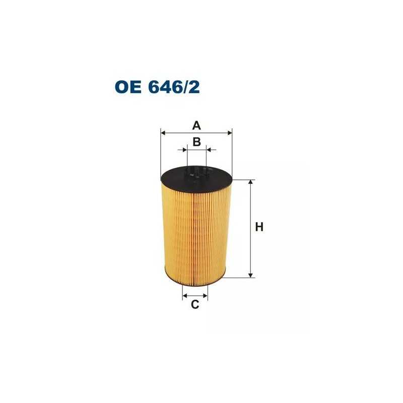 OE 646/2 FILTRON alyvos filtras