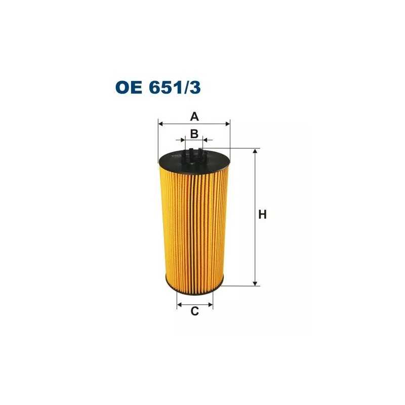 OE 651/3 FILTRON alyvos filtras