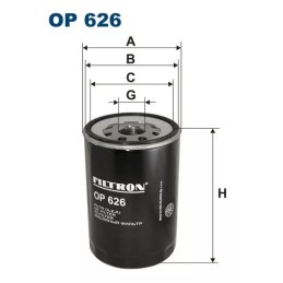 OP 626 FILTRON alyvos filtras